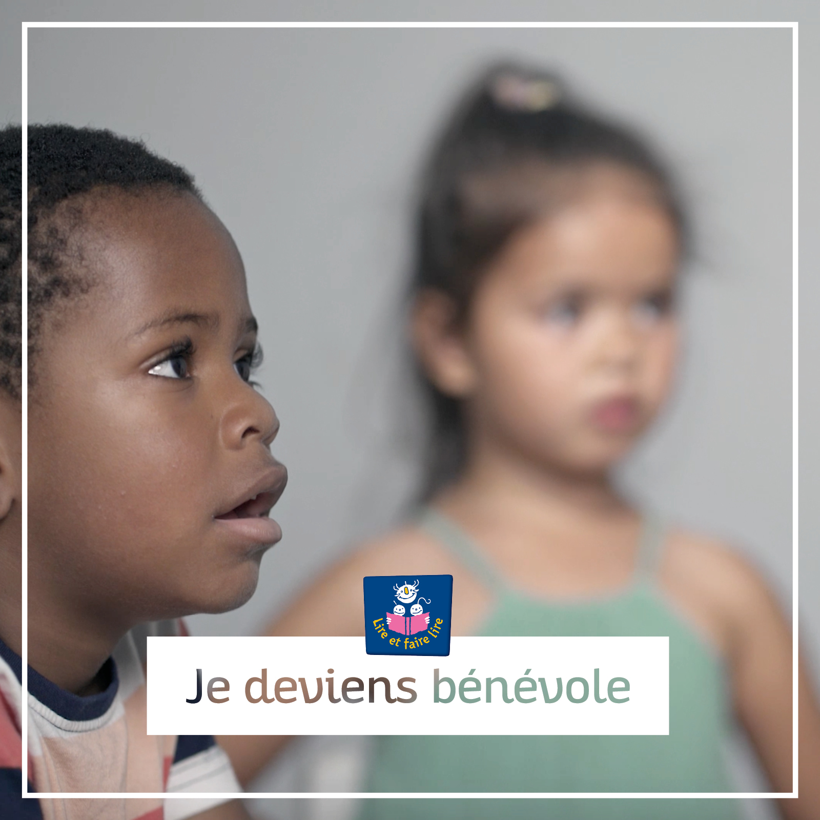 Je deviens bénévole lire et faire lire