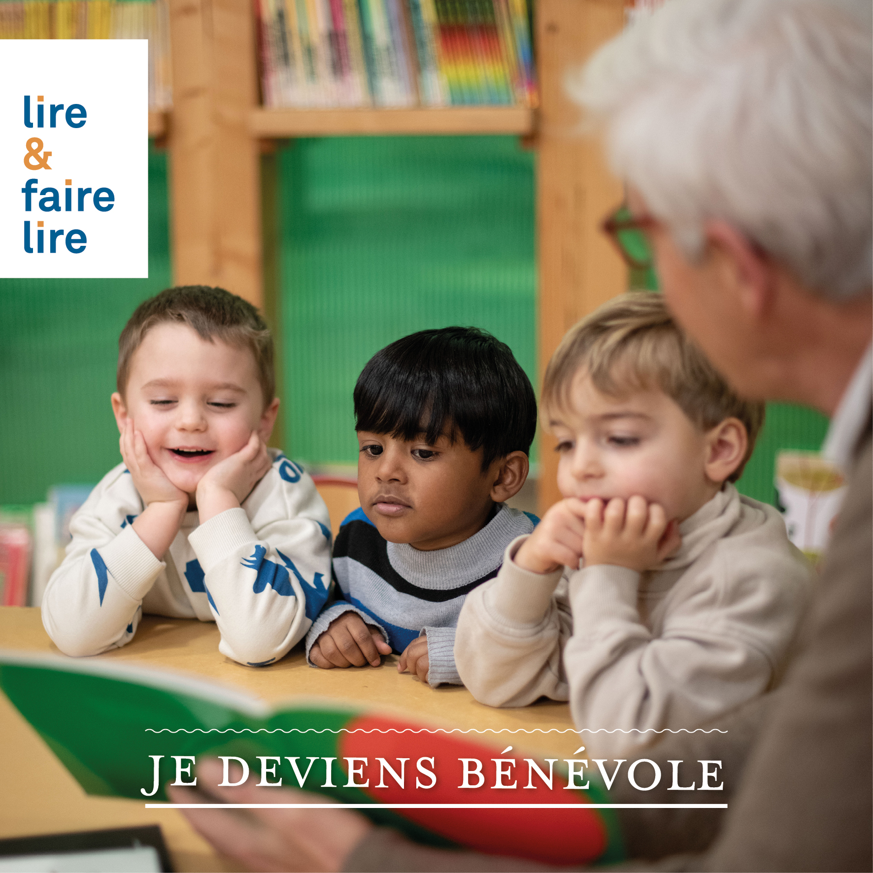 je deviens bénévole
