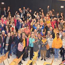 Photo de groupe à Rodez