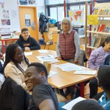 Collège Jean Lurçat, Sarcelles, avril 2022